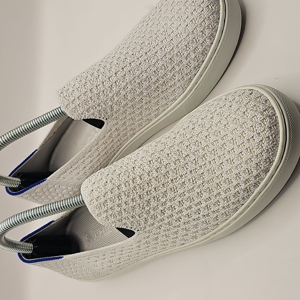 Rothy’s Salt Honeycomb The Original Slip On Sneakers W8